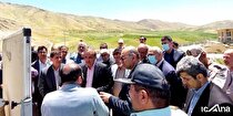نظارت میدانی رئیس کمیسیون کشاورزی از سد گرده‌بین