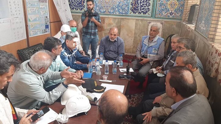 امکانات امدادی گروه فولاد خوزستان به محل حادثه متروپل گسیل می‌شود