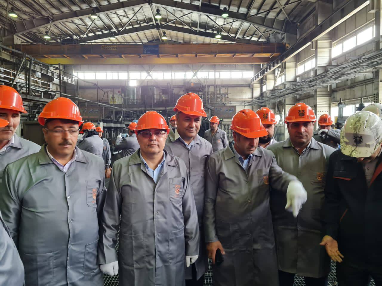 بازدید اعضاء شورای اسلامی استان از مجتمع معدنی مس سونگون