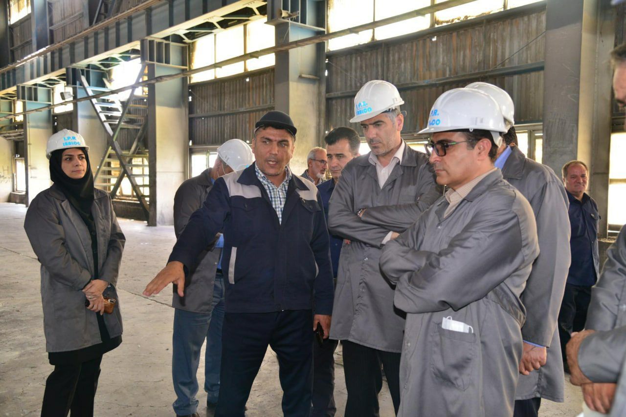 بازدید مهندس رستمی مدیرکل سازمان فنی و حرفهای استان مرکزی از شرکت آلومینیوم ایران بازدید مهندس رستمی مدیرکل سازمان فنی و حرفهای استان مرکزی از شرکت آلومینیوم ایران