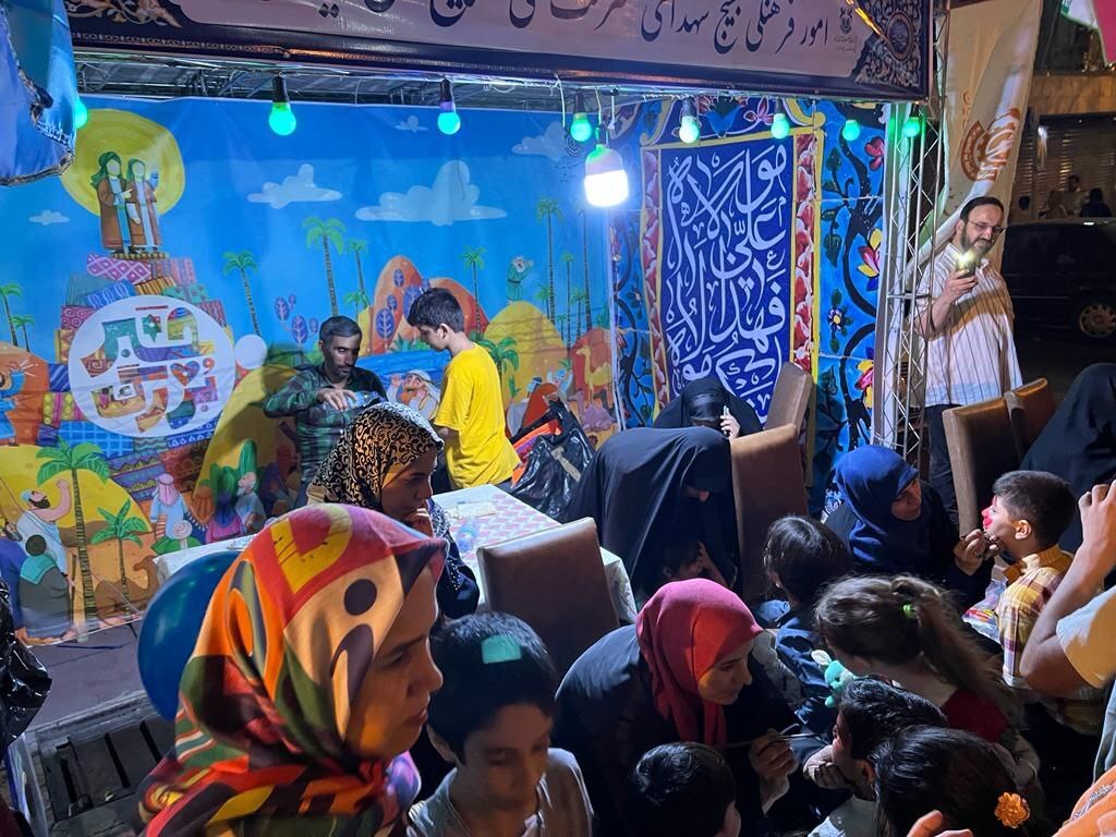 برپایی موکب شهدای مس به مناسبت «عید غدیر خم» برپایی موکب شهدای مس به مناسبت «عید غدیر خم»