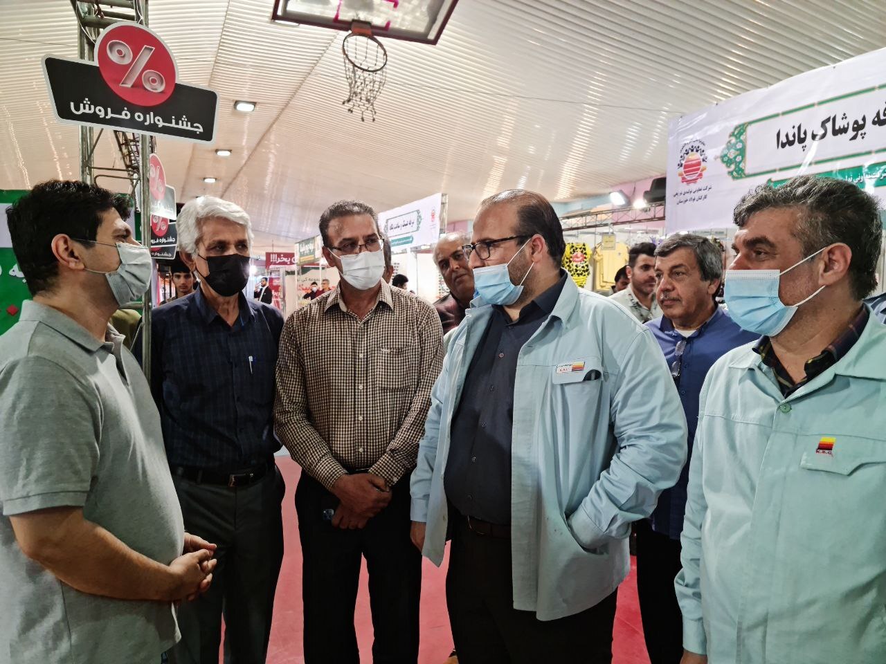 مدیرعامل فولاد خوزستان از نمایشگاه عیدانه بازدید کرد مدیرعامل فولاد خوزستان از نمایشگاه عیدانه بازدید کرد
