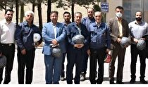 بازدید فرماندار لنجان از شرکت فرآورده‌های نسوز آذر