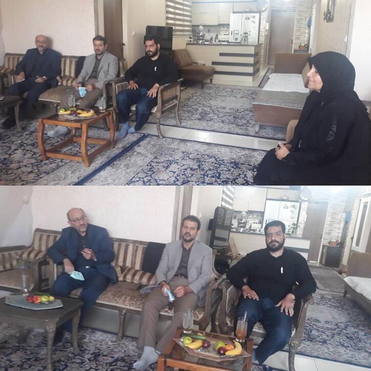 دیدار با خانواده شهدا روحیه جهادی مسوولان را مضاعف میکند