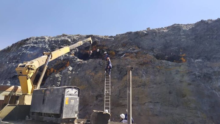 اطلاعیه روابط عمومی شرکت گسترش معادن و صنایع معدنی طلای زرشوران درخصوص فوت یک نفر در محوطه معدن