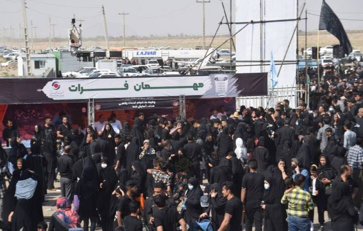 مشارکت شرکت سنگ آهن گهرزمین در اربعین حسینی