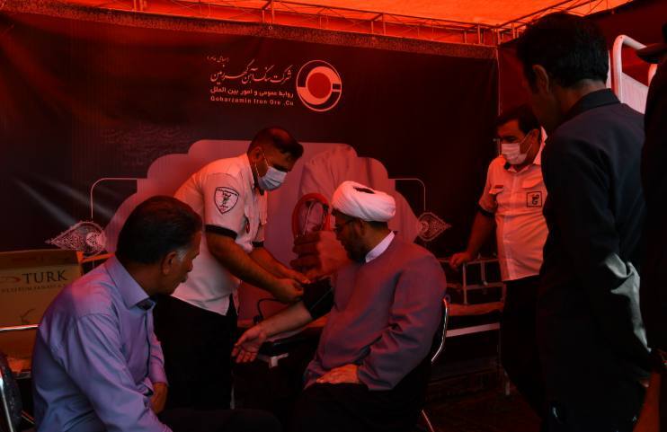 مشارکت شرکت سنگ آهن گهرزمین در اربعین حسینی مشارکت شرکت سنگ آهن گهرزمین در اربعین حسینی