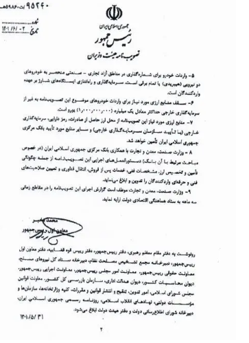 آیین&zwnj;نامه واردات خودرو ابلاغ شد/ اولویت با خودرو&zwnj;های زیر ۱۰ هزار یورو