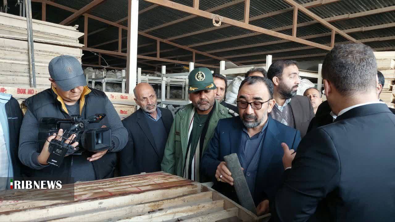 بازدید استاندار خراسان رضوی از دو معدن در بخش انابد بردسکن