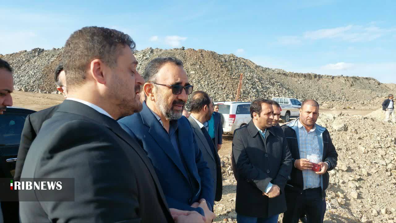بازدید استاندار خراسان رضوی از دو معدن در بخش انابد بردسکن