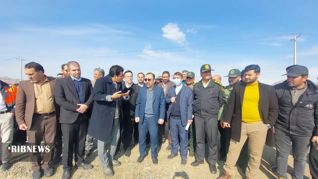 بازدید استاندار خراسان رضوی از دو معدن در بخش انابد بردسکن