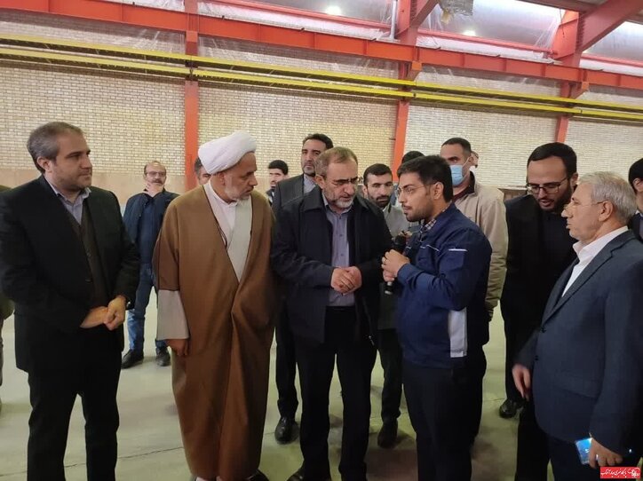 افتتاح اولین کارخانه دانش‌بنیان تولید آلومینای ذوبی ایران در ساوه