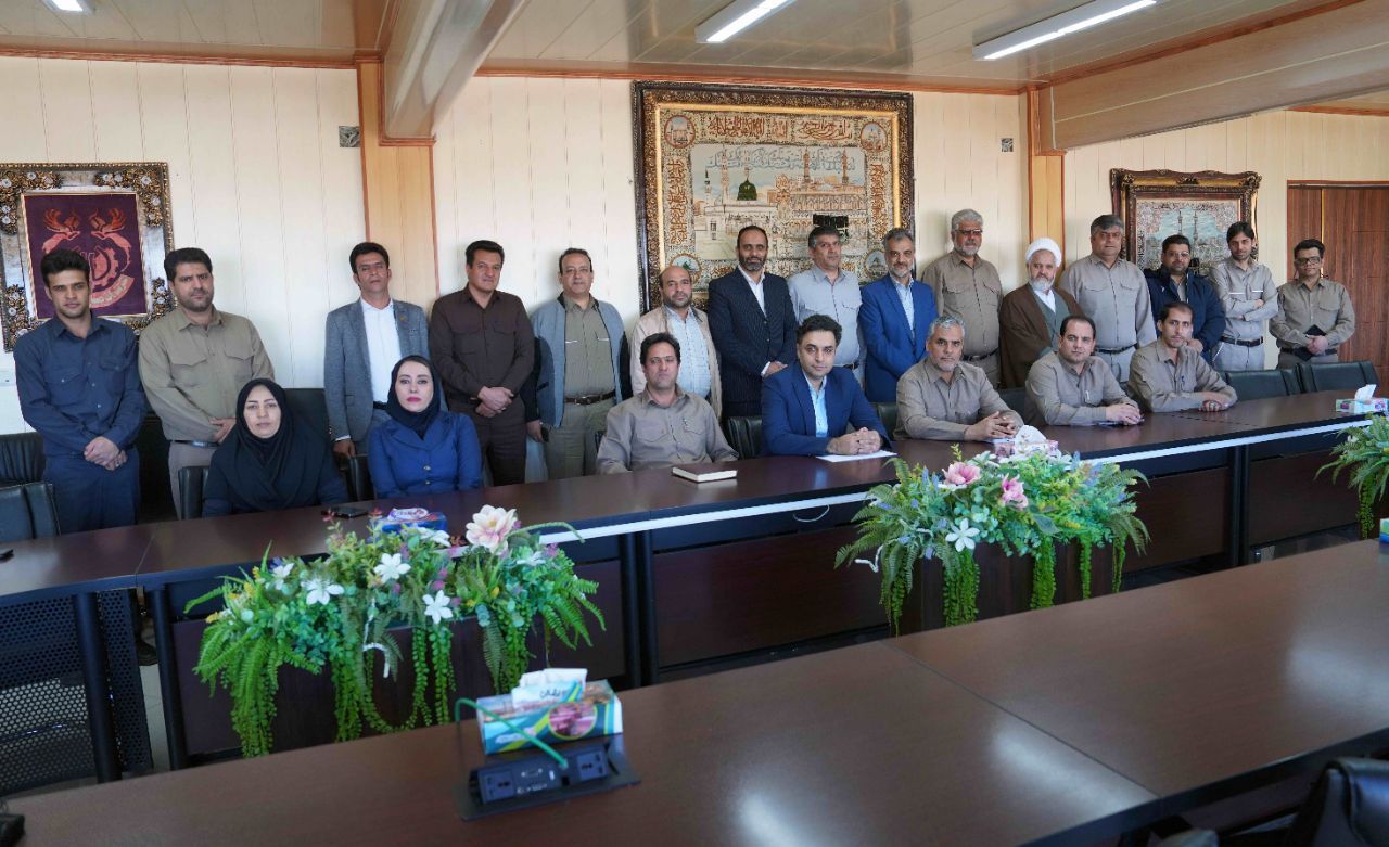 مراسم معارفه مدیر جدید روابط عمومی و خدمات اجتماعی مجتمع مس سرچشمه رفسنجان برگزار شد مراسم معارفه مدیر جدید روابط عمومی و خدمات اجتماعی مجتمع مس سرچشمه رفسنجان برگزار شد