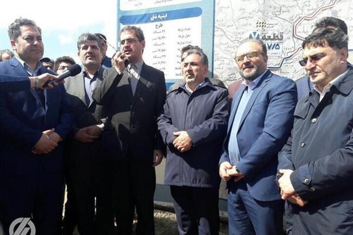 آغاز عملیات اجرایی بخشی از راه آهن زنجان-بیجار