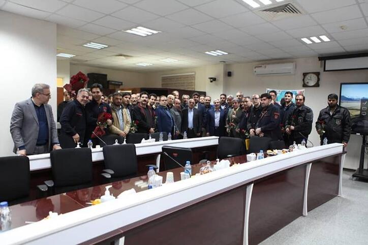 حضور مدیرعامل شرکت ملی صنایع مس ایران همزمان با تحویل سال ۱۴۰۲ در مجتمع مس سونگون