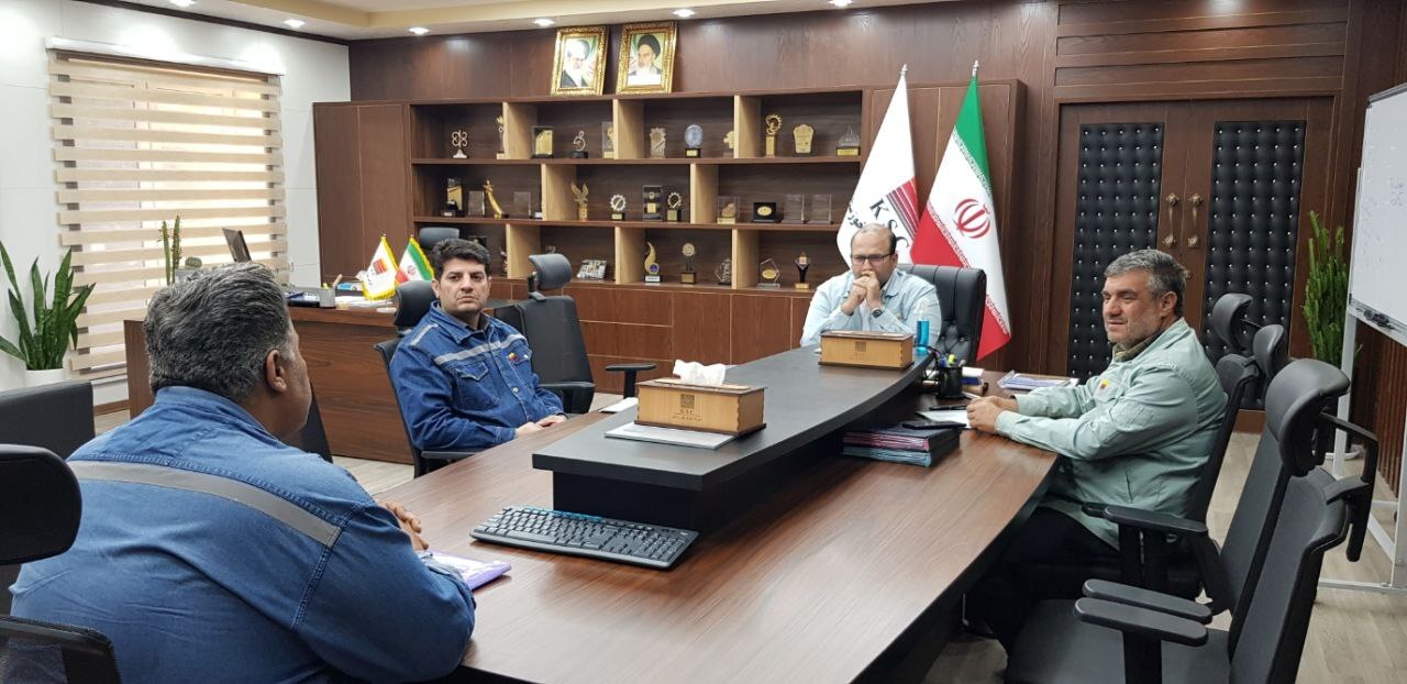 دیدار مدیرعامل با کارکنان شرکت فولاد خوزستان