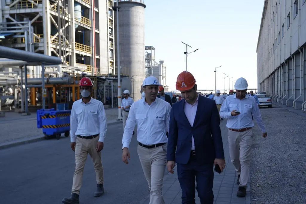 بازدید مدیرعامل بورس کالای ایران از مجتمع صنایع آلومینیوم جنوب