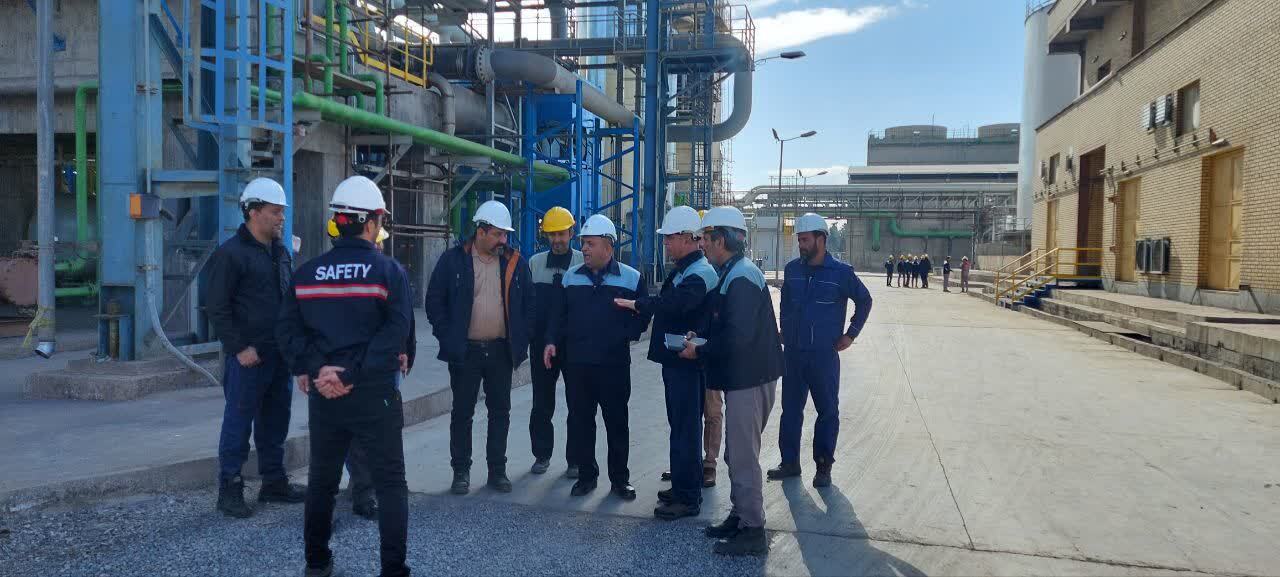بازدید مدیرعامل از پروژههای در دست اقدام ذوب آهن اصفهان بازدید مدیرعامل از پروژههای در دست اقدام ذوب آهن اصفهان