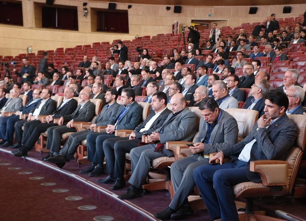 حضور مدیرعامل شرکت صبا فولاد خلیج فارس در آیین افتتاحیه پنجمین جشنواره و نمایشگاه ملی فولاد ایران حضور مدیرعامل شرکت صبا فولاد خلیج فارس در آیین افتتاحیه پنجمین جشنواره و نمایشگاه ملی فولاد ایران