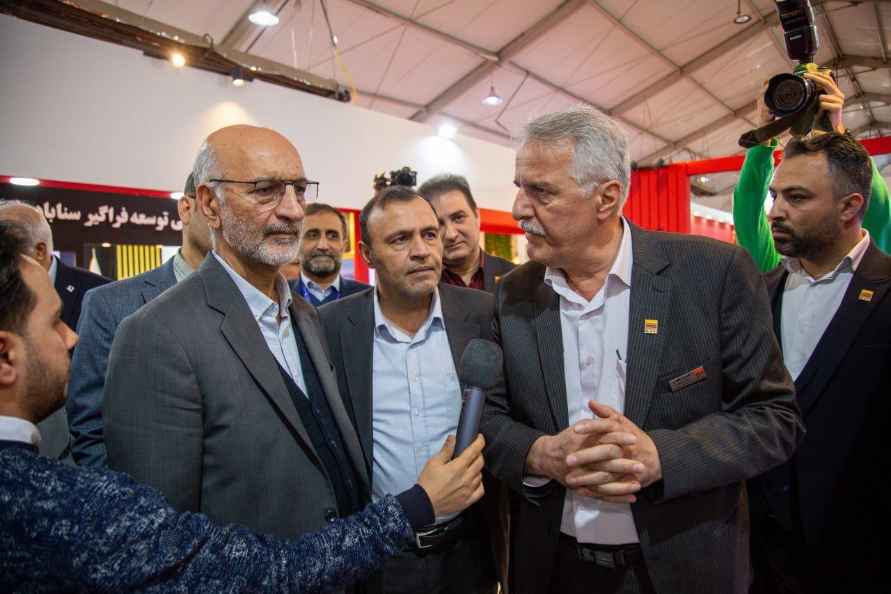 آخرین روز برگزاری نمایشگاه ملی فولاد ایران با حضور معاون وزیر صمت در غرفه فولاد خوزستان همراه بود