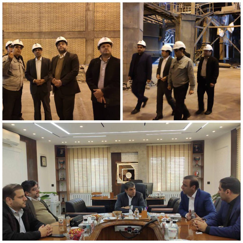 بازدید مدیرعامل صندوق بیمه اجتماعی کشاورزان، روستائیان و عشایر از مجتمع فولاد خراسان بازدید مدیرعامل صندوق بیمه اجتماعی کشاورزان، روستائیان و عشایر از مجتمع فولاد خراسان