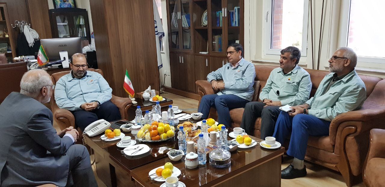 مدیرعامل شرکت فولاد خوزستان با استاندار خوزستان دیدار کرد مدیرعامل شرکت فولاد خوزستان با استاندار خوزستان دیدار کرد