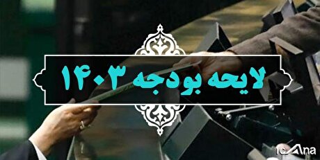 رسیدگی به شور دوم لایحه بودجه سال ۱۴۰۳کل کشور