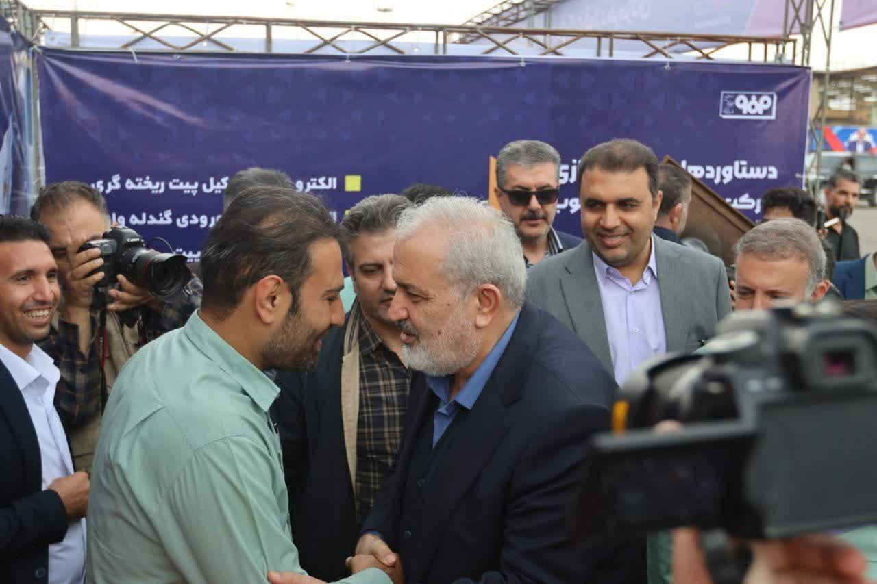 طرح تولید سنگ و فولاد هرمزگان به بهرهبرداری رسید طرح تولید سنگ و فولاد هرمزگان به بهرهبرداری رسید