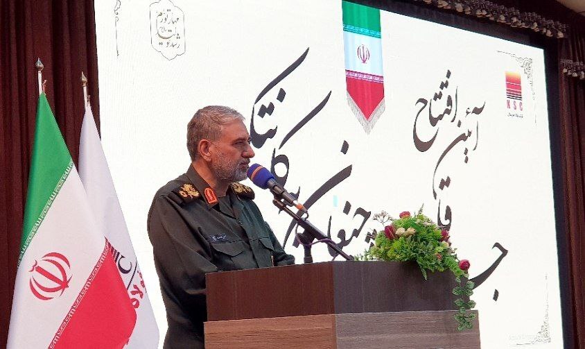 آیین افتتاح جاده قلعه چنعان به کانتکس با حضور مسوولان کشوری و لشکری در شرکت فولاد خوزستان
