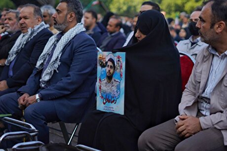 مراسم استقبال، تشییع و تدفین شهید گمنام در شرکت فولاد اکسین خوزستان