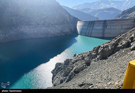 ذخیره ۴۲۰ میلیون مترمکعبی بارش‌های هفته اخیر در سد‌های کشور