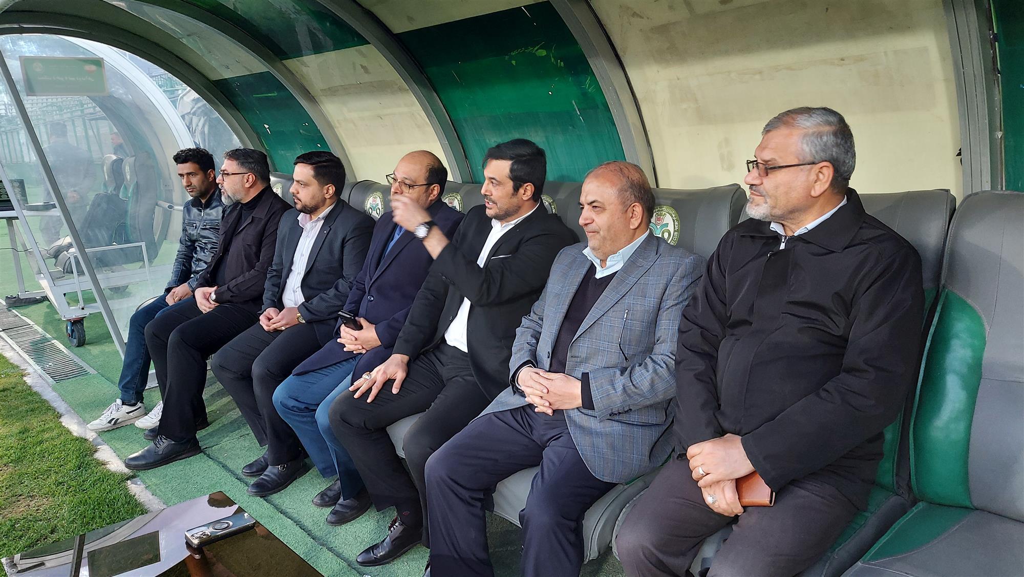 بازدید مدیرعامل ذوب‌ آهن اصفهان از تمرین تیم فوتبال