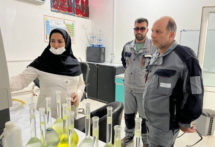 بازدید رئیس هیات مدیره شرکت توسعه معادن صدر جهان از مجتمع طلای شادان