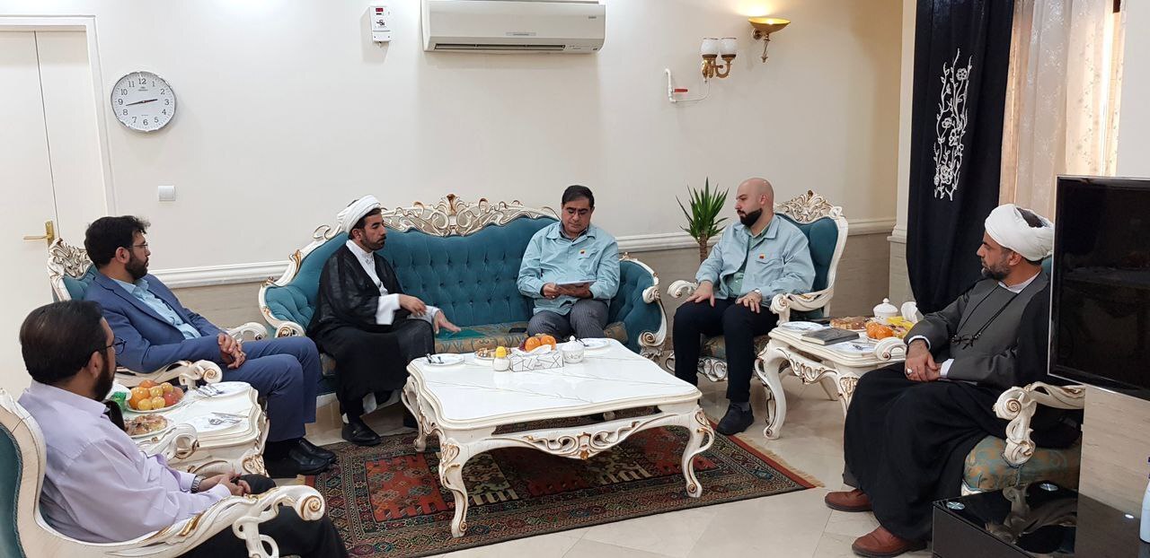 دیدار مدیران کل بنیاد شهید و امور ایثارگران، فرهنگ و ارشاد اسلامی استان خوزستان و معاون فرهنگی و اجتماعی دانشگاه شهید چمران اهواز با قائم مقام مدیرعامل در امور ستادی و مسوولیت‌های اجتماعی شرکت فولاد خوزستان