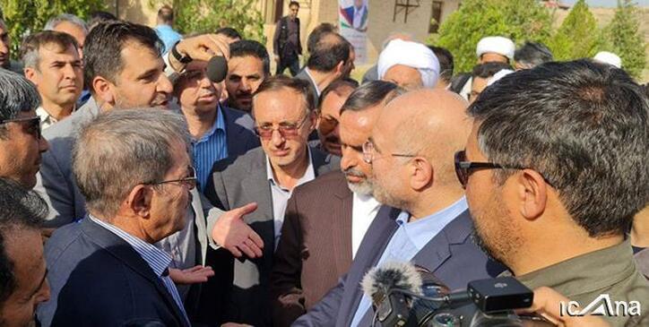 بازدید رئیس مجلس از پروژه سیمان سمنگان شهرستان مانه و سملقان