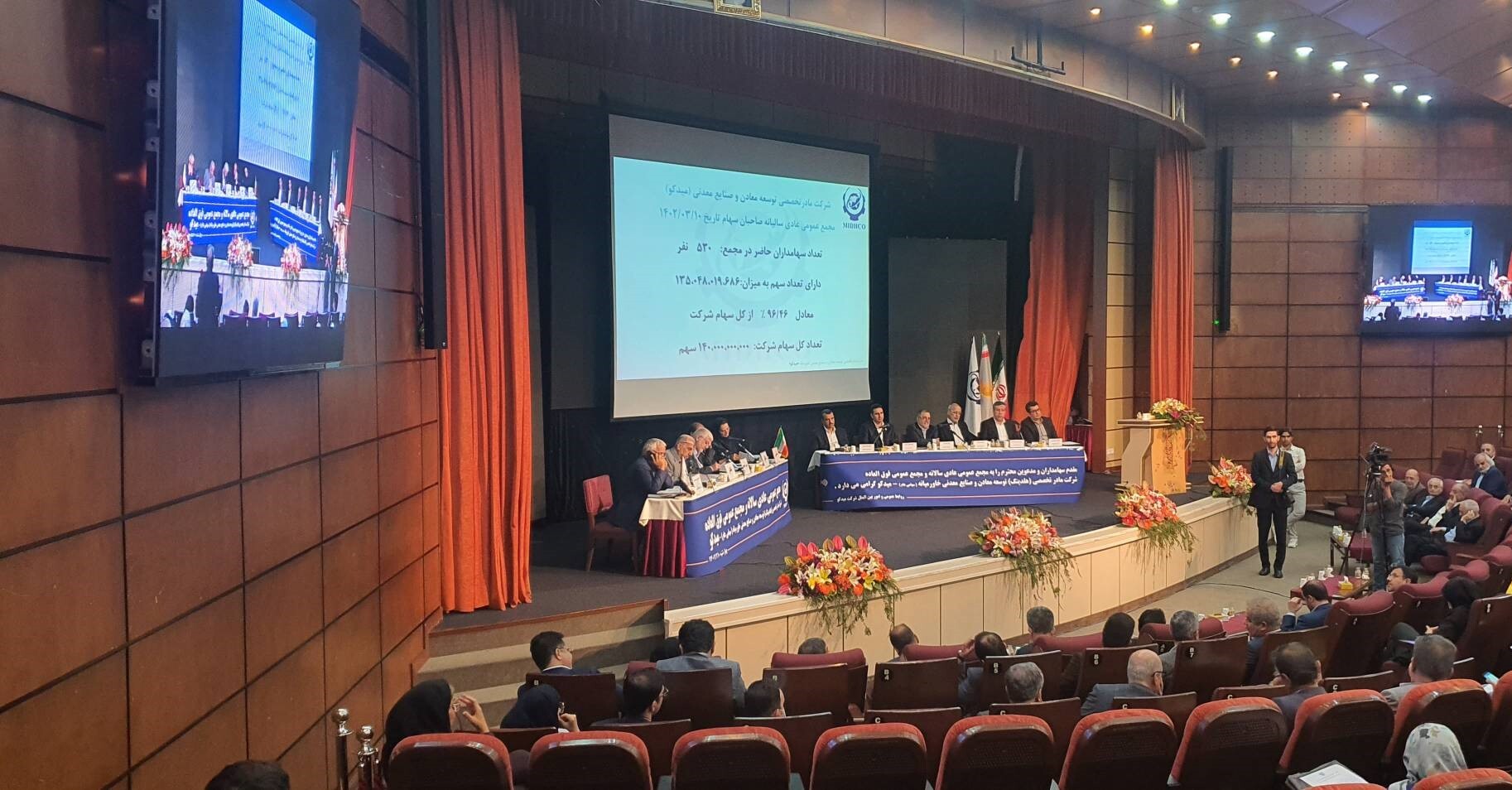 مجمع عمومی عادی سالانه و مجمع عمومی فوقالعاده میدکو به صورت حضوری برگزار شد مجمع عمومی عادی سالانه و مجمع عمومی فوقالعاده میدکو به صورت حضوری برگزار شد