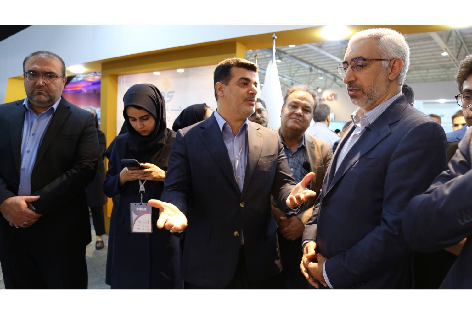 صباانرژی میزبان دکتر عشقی رئیس سازمان بورس در نمایشگاه بین المللی صنعت مالی صباانرژی میزبان دکتر عشقی رئیس سازمان بورس در نمایشگاه بین المللی صنعت مالی