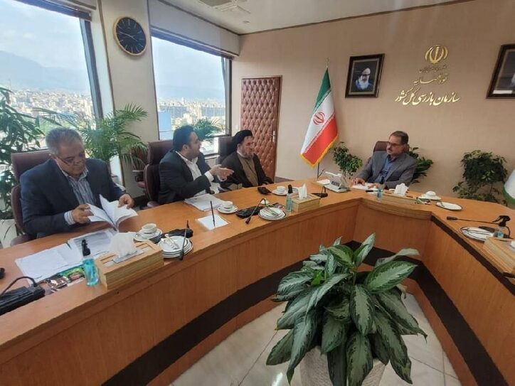 دیدار رئیس انجمن فولاد آذربایجان با رئیس بازرسی کشور