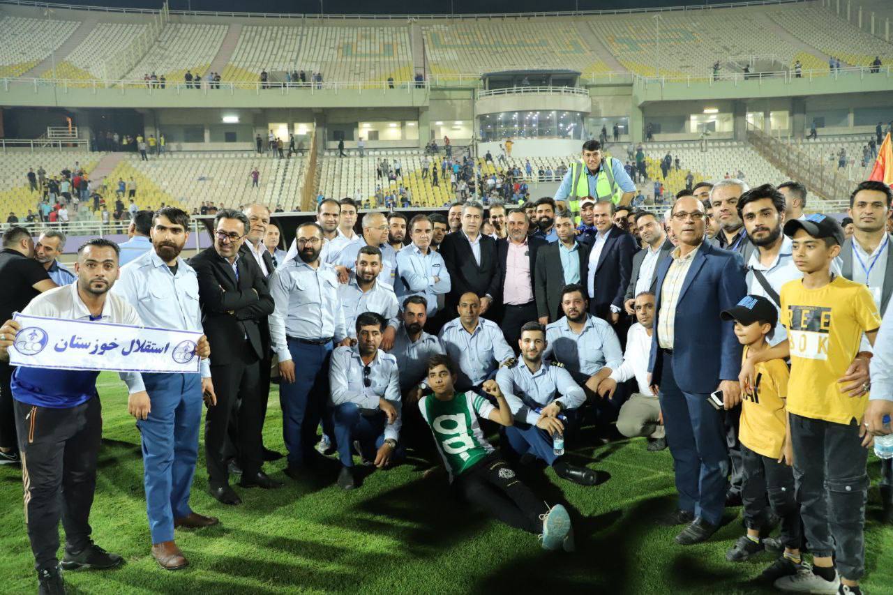 صعود مقتدرانه تیم فوتبال استقلال خوزستان به لیگ برتر صعود مقتدرانه تیم فوتبال استقلال خوزستان به لیگ برتر