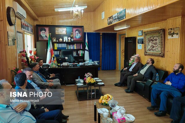 بازدید معاون و مدیران ستادی گمرک ایران از زیرساختهای اقتصادی مرزهای آستارا بازدید معاون و مدیران ستادی گمرک ایران از زیرساختهای اقتصادی مرزهای آستارا
