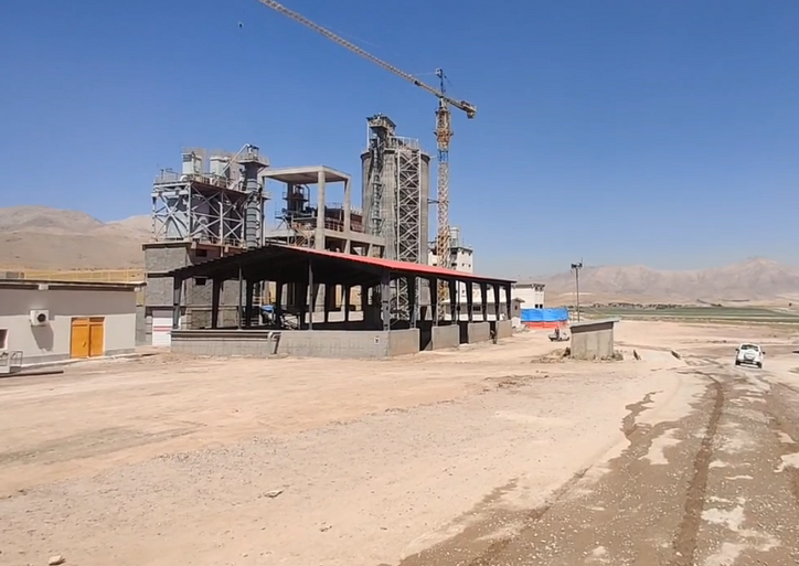 افتتاح فاز نخست کارخانه سیمان سفید ازنا