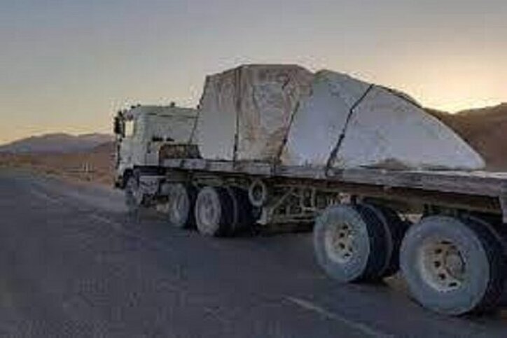 وارد شدن خسارت به راه‌های خراسان شمالی با حمل مصالح معدنی دارای اضافه تناژ