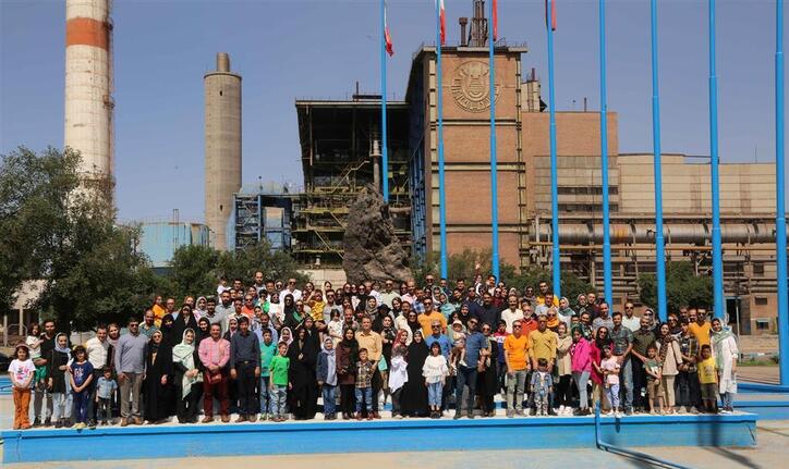 برگزاری نهمین برنامه بازدید خانواده‌های کارکنان از ذوب آهن اصفهان