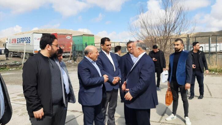 بازدید مدیرعامل سازمان منطقه آزاد ماکو از روند خدمات رسانی در گمرک بازرگان