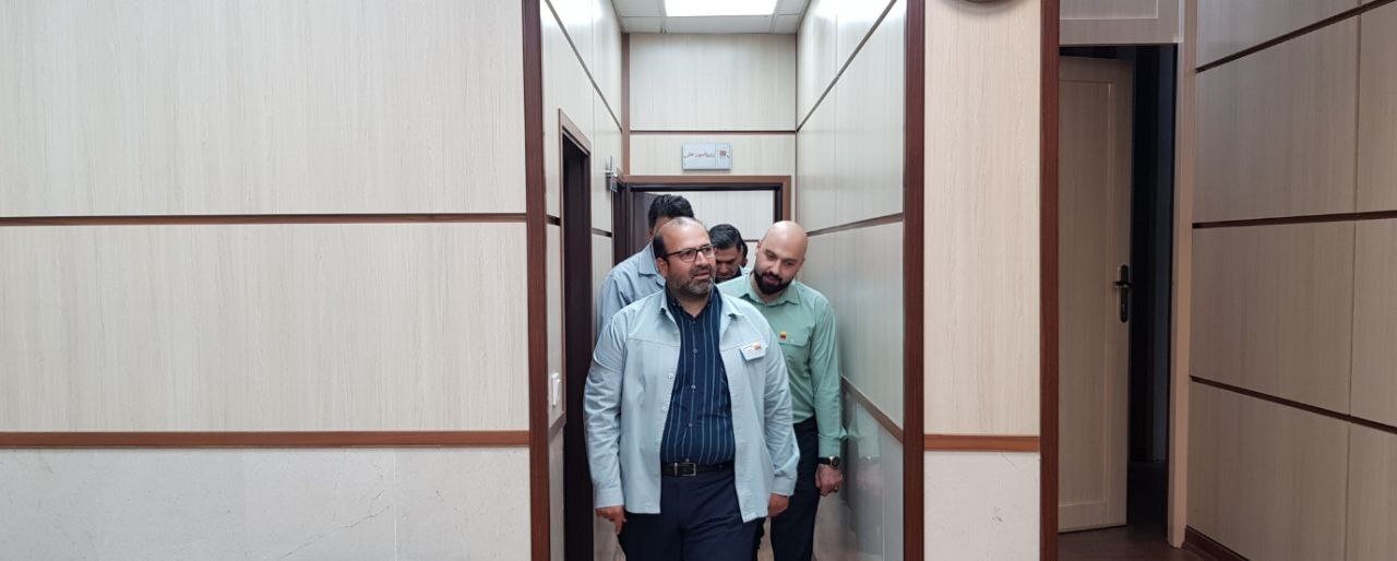 بازدید مدیرعامل فولاد خوزستان از واحد روابط عمومی
