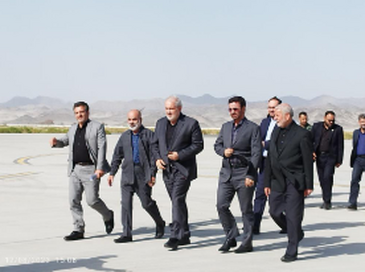 وزیر صمت وارد زاهدان شد