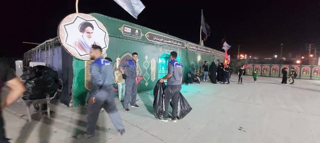 پاکسازی و تنظیف روزانه مرز شلمچه توسط پرسنل شرکت فولاد اکسین خوزستان پاکسازی و تنظیف روزانه مرز شلمچه توسط پرسنل شرکت فولاد اکسین خوزستان