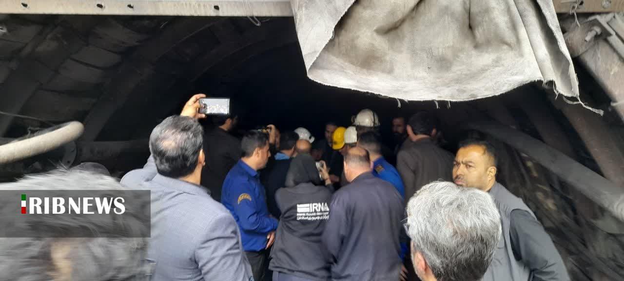 بررسی علل حادثه معدن طزره با حضور وزیر کار بررسی علل حادثه معدن طزره با حضور وزیر کار