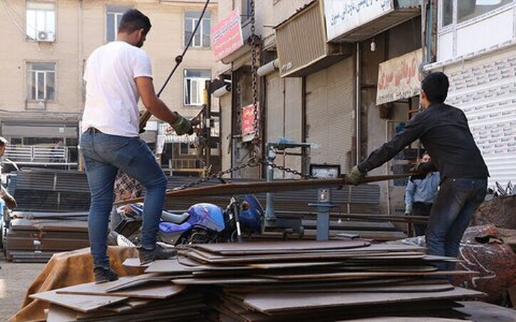 تغییرات بازار داخلی آهن‌آلات به وقت مرداد