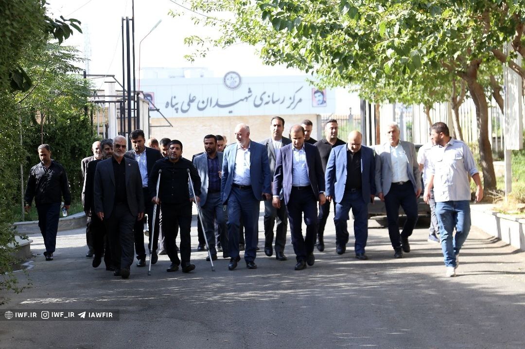 دیدار استاندار خوزستان و مدیرعامل گروه ملی صنعتی فولاد ایران با ملی پوشان کشتی فرنگی اعزامی به مسابقات جهانی بلگراد ۲۰۲۳ دیدار استاندار خوزستان و مدیرعامل گروه ملی صنعتی فولاد ایران با ملی پوشان کشتی فرنگی اعزامی به مسابقات جهانی بلگراد ۲۰۲۳